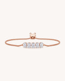 Tennis Bracelet in 18KT gold | 5.12ct | CDBLT0010