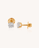 Stud Earrings in 18KT gold | 2.22ct | CDE1040