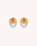 Stud Earrings in 18KT gold | 3.14ct | CDE1075