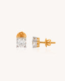 Stud Earrings in 18KT gold | 2.16ct | CDE1081