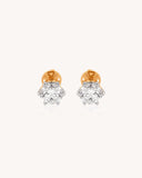Stud Earrings in 18KT gold | 5.05ct | CDE1091