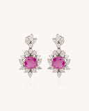 Colour stone Drop Earrings in 18KT gold | 5.29ct | CDE1272