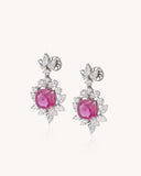 Colour stone Drop Earrings in 18KT gold | 5.29ct | CDE1272