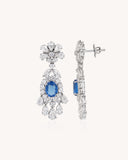 Colour stone Drop Earrings in 18KT gold | 8.41ct | CDE1282