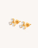 Floral Earrings in 18KT gold | 0.59ct | CDE1304