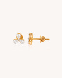 Floral Earrings in 18KT gold | 0.59ct | CDE1304