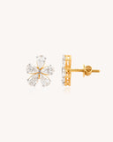 Floral Earrings in 18KT gold | 2.43ct | CDE1328
