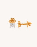 Stud Earrings in 18KT gold | 1.11ct | CDE1372
