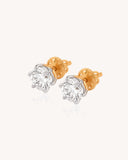 Stud Earrings in 18KT gold | 3.89ct | CDET-1037