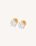 Stud Earrings in 18KT gold | 2.93ct | CDET-1043