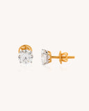 Stud Earrings in 18KT gold | 2.93ct | CDET-1043