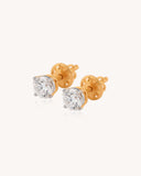 Stud Earrings in 18KT gold | 3.25ct | CDET-1046