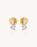 EAR TOPS 18K EF   VVS VS 2.23 CDET-148