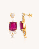 Chandelier Earrings in 18KT gold | 8.69ct | CDET-48
