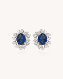 Floral Earrings in 18KT gold | 6.1ct | CDET-789
