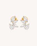 Stud Earrings in 18KT gold | 5.12ct | CDET-795
