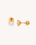 Stud Earrings in 18KT gold | 2.26ct | CDET-828