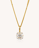 Solitaire Pendant in 18KT gold | 3.87ct | CDL-1026
