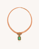 Floral Necklace in 18KT gold | 12.45ct | CDL-1368