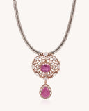 Floral Pendant in 18KT gold | 24.15ct | CDL-1474