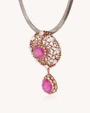 Floral Pendant in 18KT gold | 24.15ct | CDL-1474