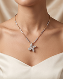 Grant Solitaire Floral Pendant | 16ct | CDL-202