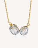 CVD DIAMOND  LOCKETS & CHAINS 18 KT EF  VVS VS 5.25 CDL-204