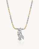 Grant Solitaire Floral Pendant | 16ct | CDL-207
