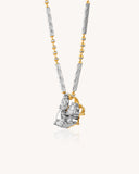 CVD DIAMOND  LOCKETS & CHAINS 18 KT EF  VVS VS 3.46 CDL-210