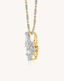 CVD DIAMOND  LOCKETS & CHAINS 18 KT EF  VVS VS 4.68 CDL-221