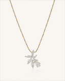 Grant Solitaire Floral Pendant | 16ct | CDL-230
