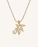 Grant Solitaire Floral Pendant | 16ct | CDL-230