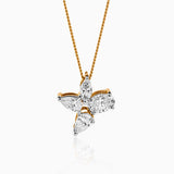 CVD DIAMOND  LOCKETS & CHAINS 18 KT EF  VVS VS 2.44 CDL-232