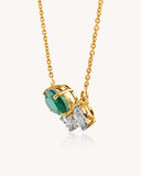 CVD DIAMOND  LOCKETS & CHAINS 18 KT EF  VVS VS 4.87 CDL-238