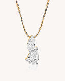 CVD DIAMOND  LOCKETS & CHAINS 18 KT EF  VVS VS 3.88 CDL-241