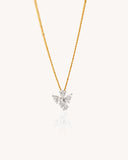 Grant Solitaire Floral Pendant | 16ct | CDL-344