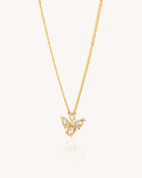 Grant Solitaire Floral Pendant | 16ct | CDL-344