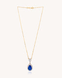 Halo Pendant in 18KT gold | 7.38ct | CDL-391