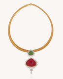 Floral Pendant in 18KT gold | 17.85ct | CDL-629