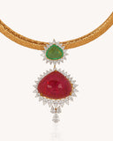 Floral Pendant in 18KT gold | 17.85ct | CDL-629