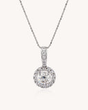 Halo Pendant in 18KT gold | 4.84ct | CDL-741