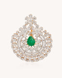 Colour stone Traditional Pendant in 18KT gold | 12.19ct | CDL-758