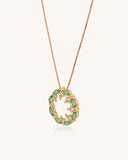 Floral Pendant in 18KT gold | 0.88ct | CDL0453