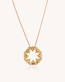 Floral Pendant in 18KT gold | 0.88ct | CDL0453