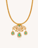 Floral Pendant in 18KT gold | 25.51ct | CDL0489