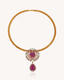 Floral Pendant in 18KT gold | 21.47ct | CDL0490