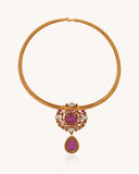 Floral Pendant in 18KT gold | 21.47ct | CDL0490