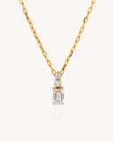 Solitaire Pendant in 18KT gold | 2.87ct | CDL0559