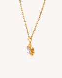 Solitaire Pendant in 18KT gold | 3.14ct | CDL0561
