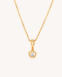 Solitaire Pendant in 18KT gold | 2.39ct | CDL0584